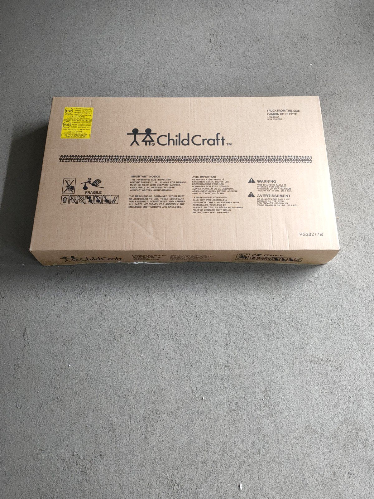 Arch Top Baby Changing Table. Matte White - Image 21