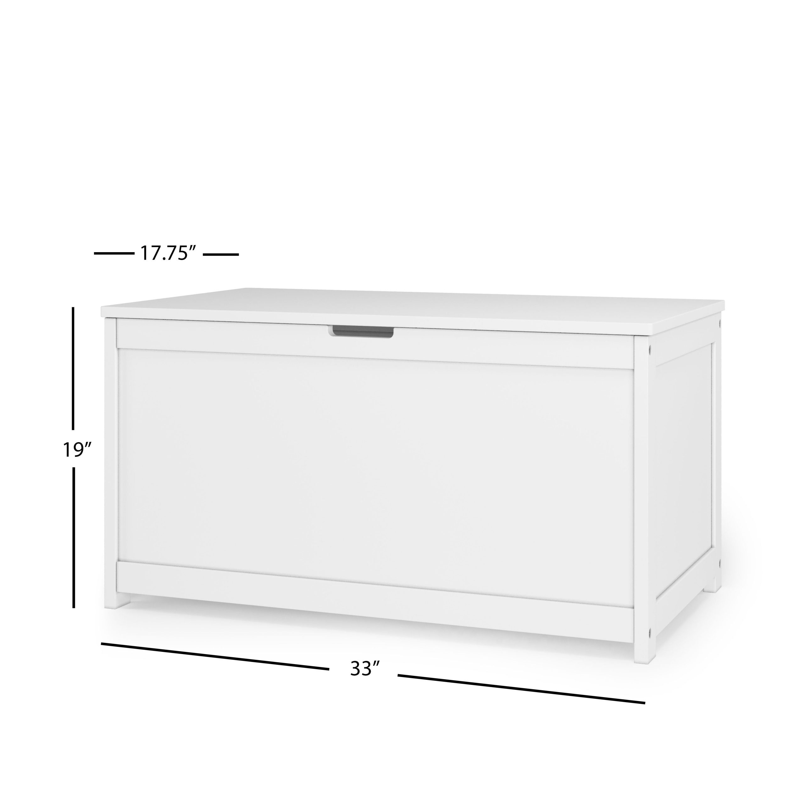 Harmony 33 Kids Toy Box. Matte White - Image 10