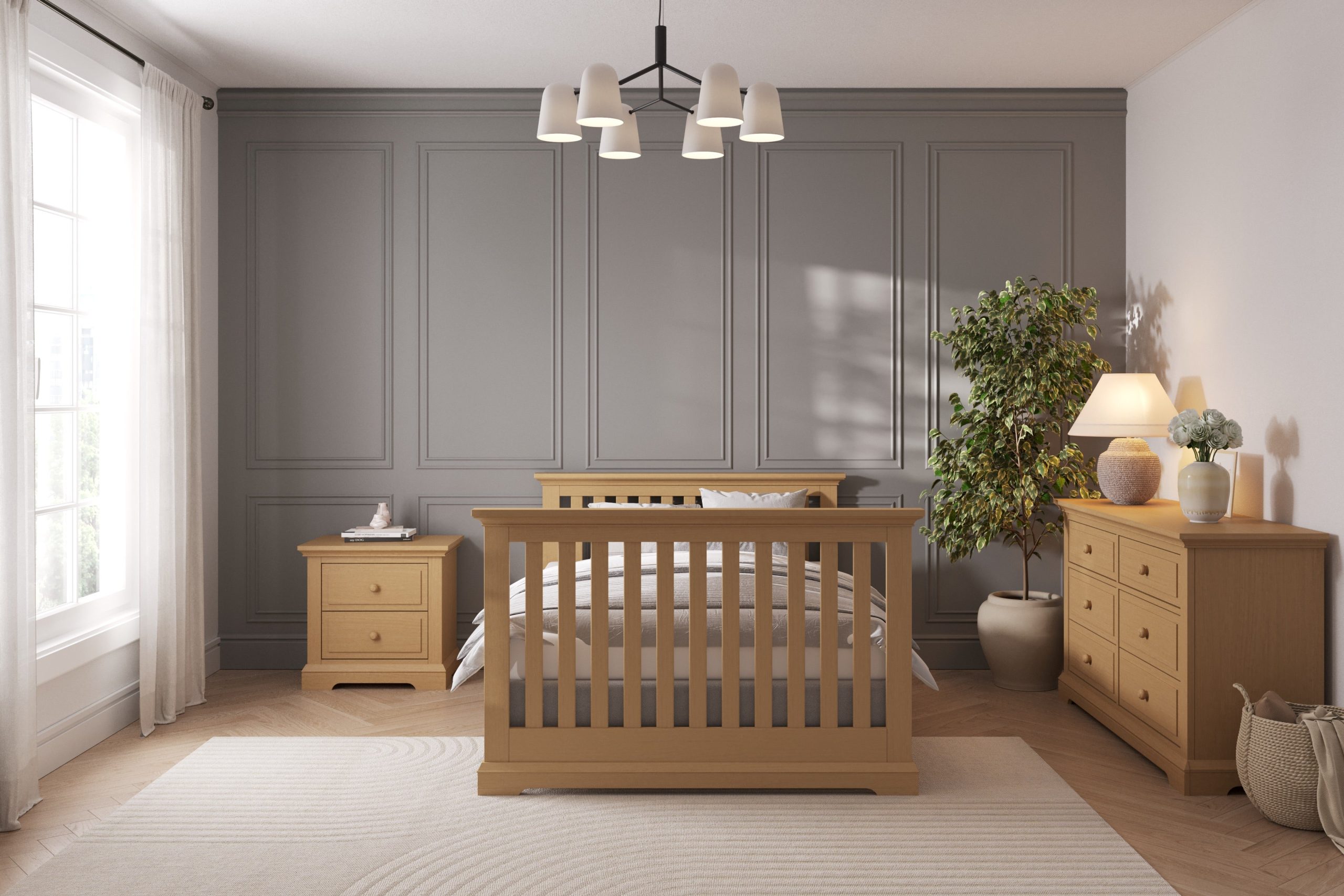 Jordyn Nightstand. Ready-to-Assemble. Biscotti - Image 12